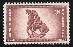 973 3 cents Rough Riders 50th Anniversary Stamp Mint OG NH EGRADED SUPERB 98 XXF