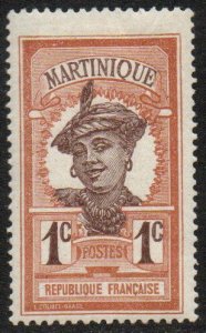 Martinique Sc #62 Mint Hinged