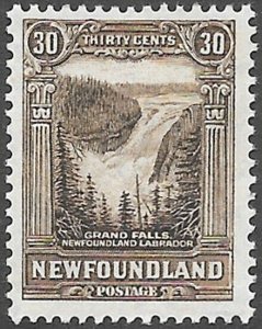 Newfoundland Scott Number 182 FVF H