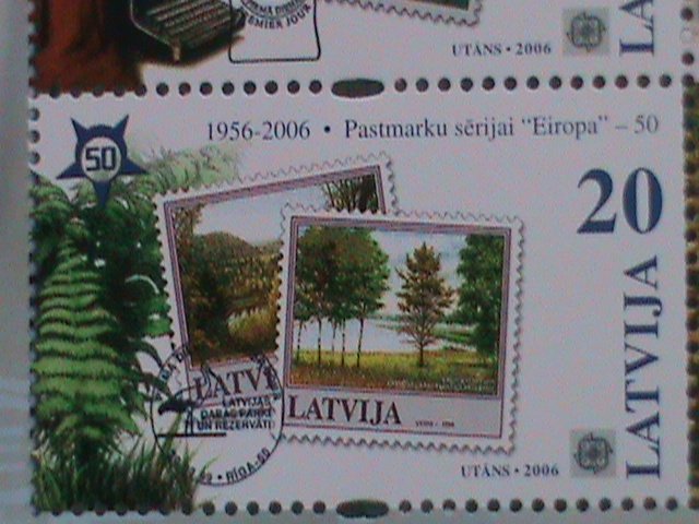 2006-LATVIA-COLORFUL MINIATURE MNH SHEET