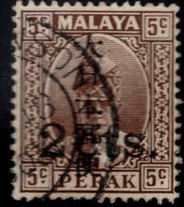 MALAYA Perak Scott N32 Used  Japan occupation stamp