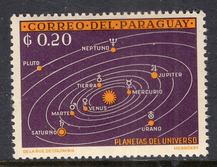 Paraguay 729 Space MNH VF