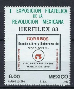 Mexico 1311 MNH 1983 issue (an7753)