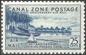 Canal Zone C18 Mint,OG,NH... SCV $17.50... XF