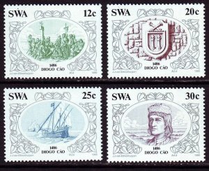 South West Africa SWA 1986 -Visit of Cao  MNH set # 552-555