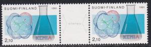 Finland # 877a, Chemist Society Centennial, NH, 1/2 Cat.