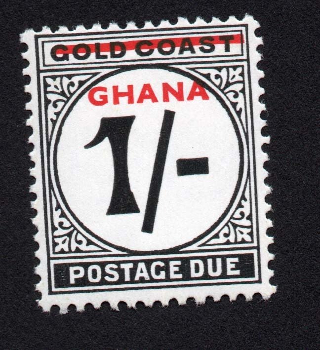 Ghana Scott #J1-J5 Stamps - Mint Set