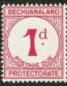 Bechuanaland Protect. SC# J5 Postage Due 1d MH