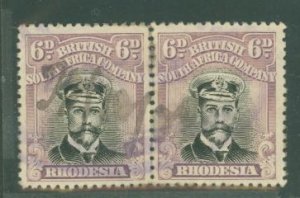 Rhodesia (1890-1923) #127 Used