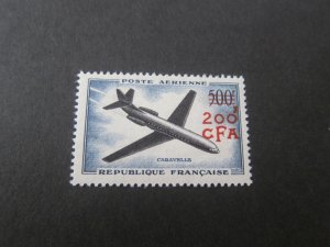 French Reunion 1957 Sc C46 MLH