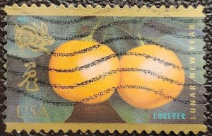 US Scott # 4492; used (44c) Forever Lunar New Year, 2011; XF centering