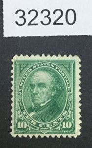 US STAMPS #258 UNUSED NO GUM LOT #32320