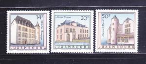 Luxembourg 898-900 Set MNH Buildings (C)