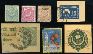 PAKISTAN Cover Postmark Revenue Postage Asia Stamp Collection