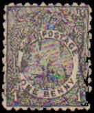 Fiji #54 Used Single, 1893, Used