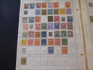 Salvador 1867-1921 Stamp Collection on Scott Album Pages