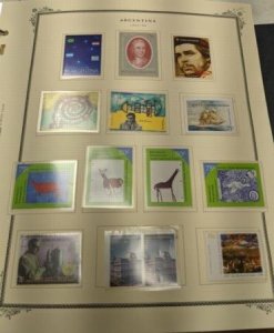 Argentina Collection 1988-2012 in Scott 3-Ring Binder, NH