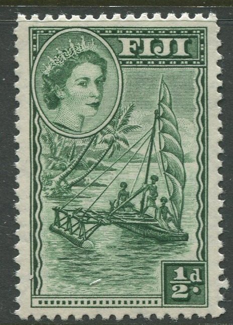 STAMP STATION PERTH Fiji #147 QEII Definitive Issue MH 1954 CV$0.40