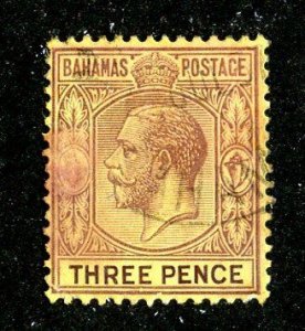 1931  Sc #76 used cv.$20 ( 678 Bahamas )