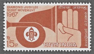 India (1967) - Scott # 460,   MH