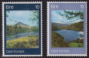 Ireland - 1977 - Scott #413-414 - MH - Europa Landscapes