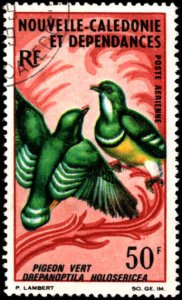 New Caledonia #C49A, Incomplete Set, High Value, 1968, Birds, Used