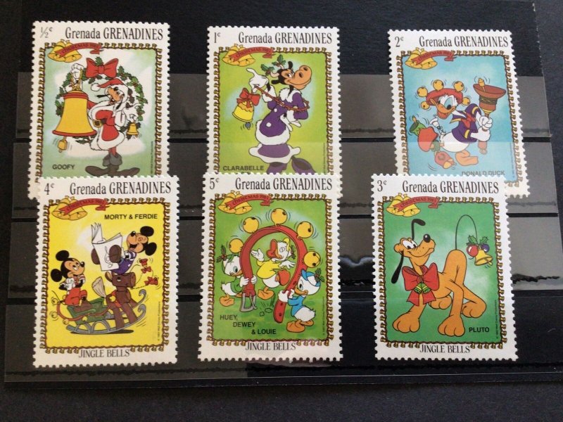 Grenada Grenadines mint never hinged Walt Disney Character Stamps  Ref 63205 