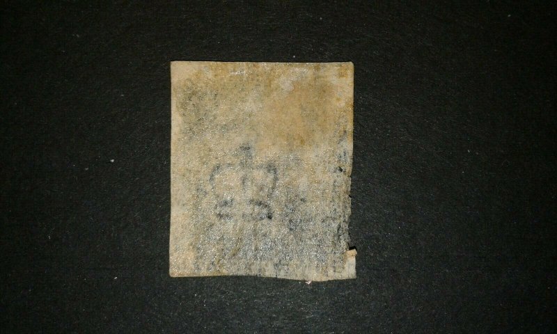 Great Britain #1 used 3 1/2 margins e204 8607