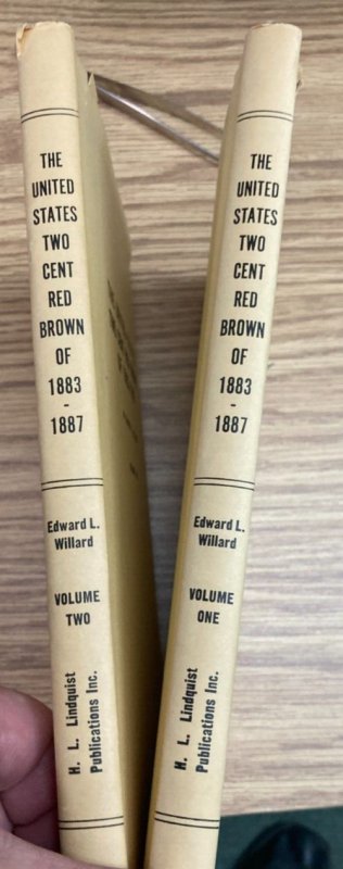 THE UNITED STATES TWO CENT RED BROWN ISSUES OF 1883-1887 2 VOLUME SET A254