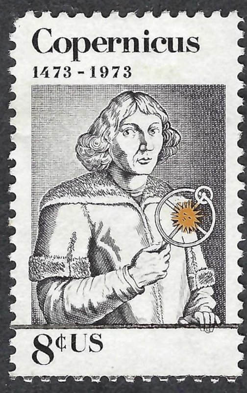 United States #1488 8¢ Nicolas Copernicus (1973). Used.