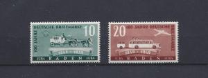 Germany (Baden), 5N43-5N44, Occupation Stamps Singles, **MNH**, (LL2019)