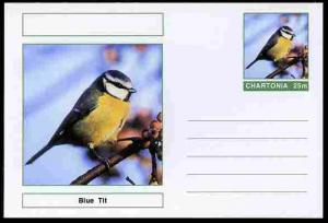 Chartonia (Fantasy) Birds - Blue Tit (Parus caeruleus) po...