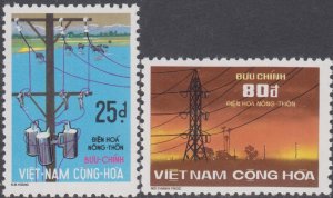 South Vietnam  Unissued Michel XV-XVI MNH