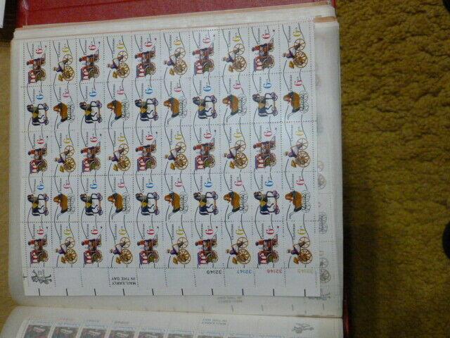 United States Scott 1415a -1418a the Christmas Toys Sheet of 50 Mint