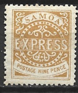 COLLECTION LOT 7947 SAMOA #5 UNG 1880 CV+$80