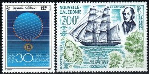 New Caledonia #656-7  MNH CV $10.75 (X8152)