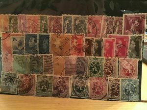 Belgium lion and portrait  Stamps  ref R21384