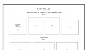 SEYCHELLES STAMP ALBUM PAGES 1890-2011 (137 PDF digital pages)