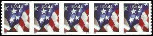 PCBstamps  US #4394 CPS(5) 44c Flag, (V1111), MNH, (PCB-4)