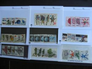 USA a nice wee group 37 different complete sets in sales cards, check them out!