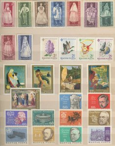 Hungary - Large Mint Collection in 24 page Stockbook - 581 x Different