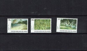 Cocos (Keeling) Island: 1987, Island Scenes, MNH