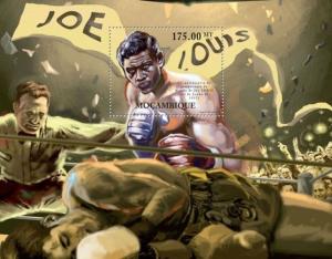 Joe Louis Boxing Boxen Sports Mozambique MNH stamp set