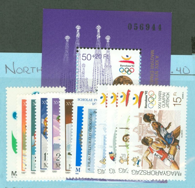 Hungary #3324/B349  Single (Complete Set)