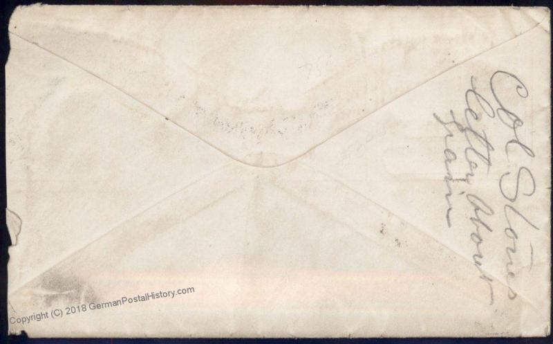 USA California Coast and Overland Mail Co Express Yreka Cover Oregon Judge 90003