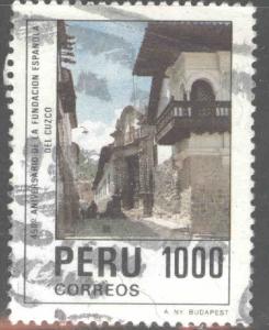 Peru Scott 829 Used