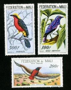 Mali Stamps # C2-4 VF Birds OG LH