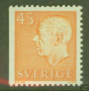 SWEDEN Gustaf VI stamp  Scott 650 MNH**