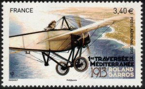 FRANCE 2013 Roland Garros Flight Anniversary; Scott C76, Yvert 77; MNH