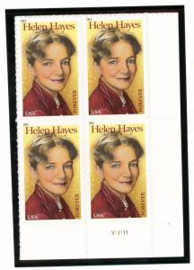 US  4525  Helen Hayes 44c - Plate Block of 4 - MNH - 2011 - V11111  LR